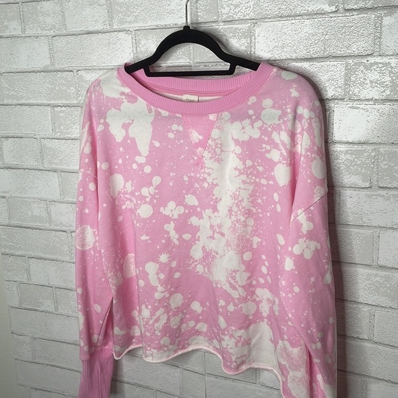 NWT Roan + Ryan Aiden Paint Splatter Pullover - Picture 5 of 12